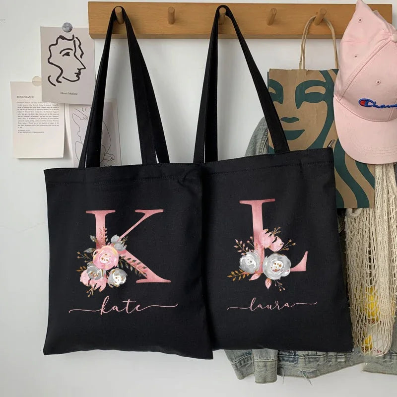 Customizable eco-friendly canvas tote bag for daily use