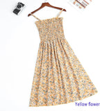 Summer Chiffon Camisole Sleeveless Dress 2025