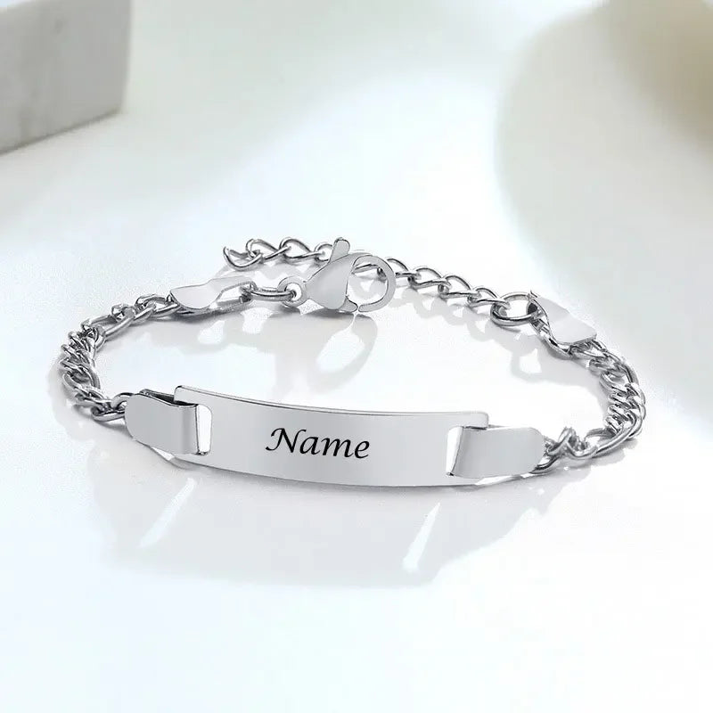 Custom Baby Name Bracelet Gift