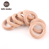 Wood & Silicone Baby Teether