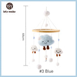 Wooden Baby Rattle Mobile