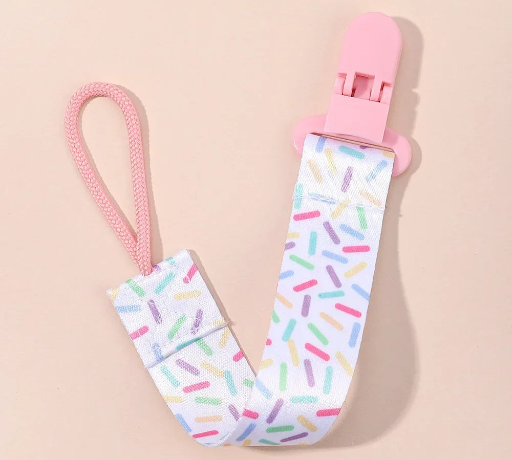 Cartoon Pacifier Clip Chain