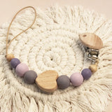 Custom Name Wooden Pacifier Clip