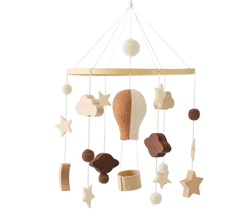 Wooden Crib Mobile Toy