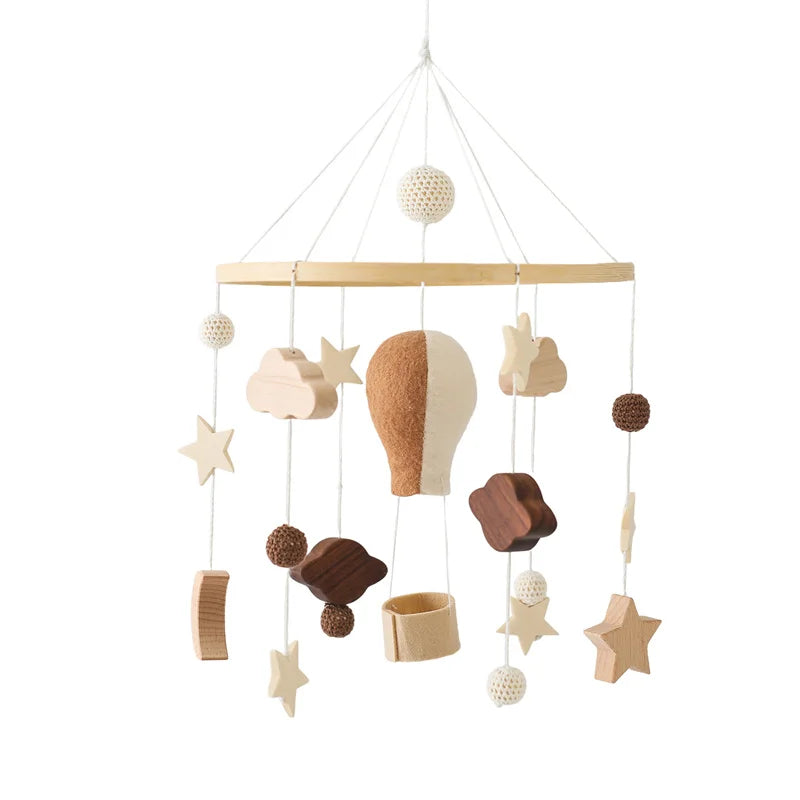 Wooden Crib Mobile Toy