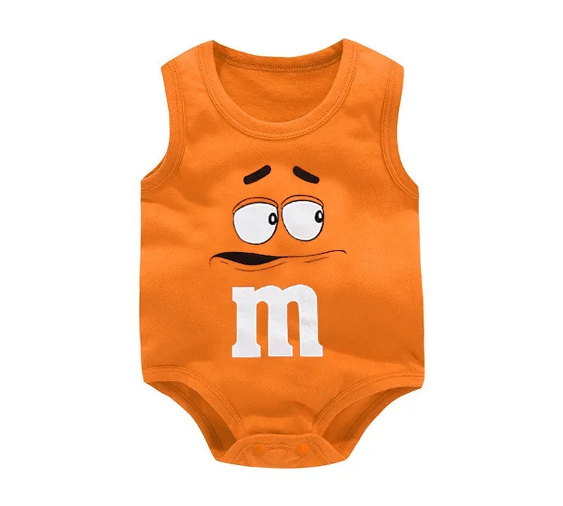 Cute letter printed onesie for newborns