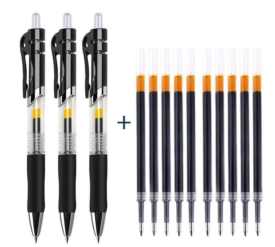 Retractable Gel Pens Set