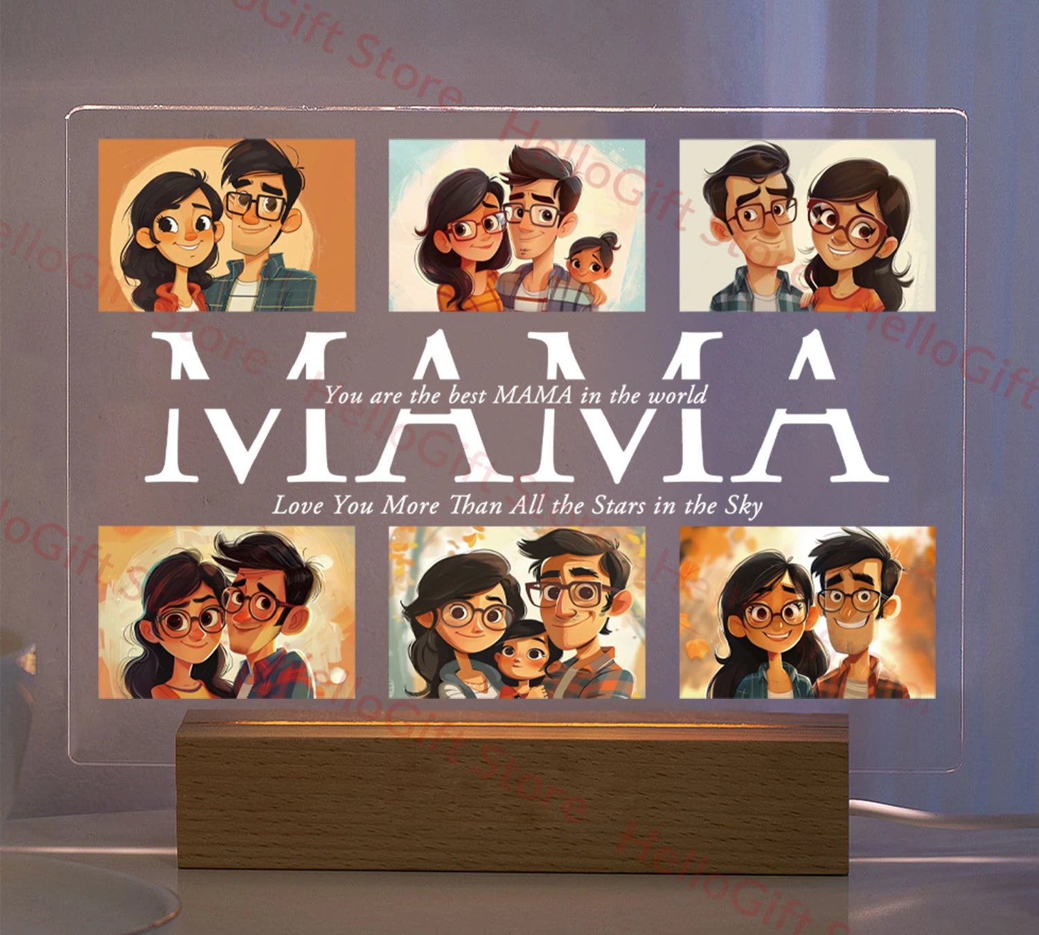 Custom 3D Acrylic Lamp