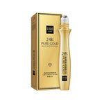Anti-aging 24K gold eye roller serum for youthful skin