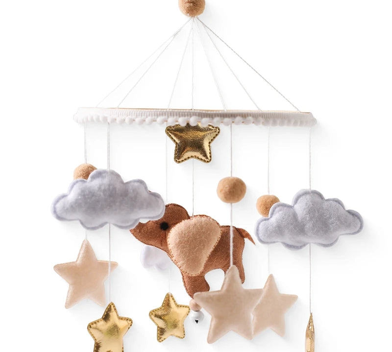 Wooden Crib Mobile Toy