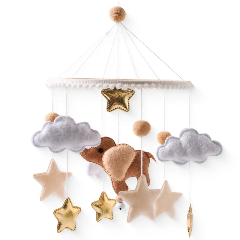 Wooden Crib Mobile Toy