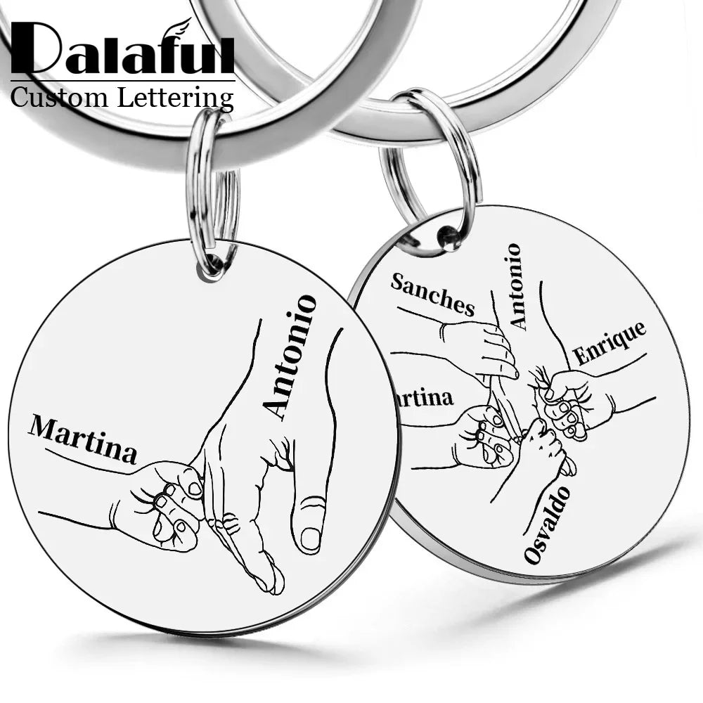 Personalized Love Keychain