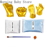 Easy-to-use baby hand and foot print mold for parents