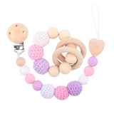 Crochet Baby Pacifier Clip