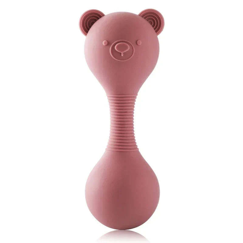 Silicone Baby Sand Hammer Toy