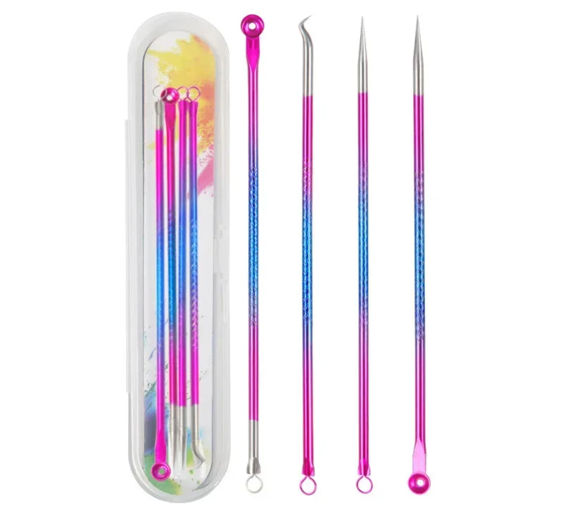 4PCS Acne Remover Tool Set