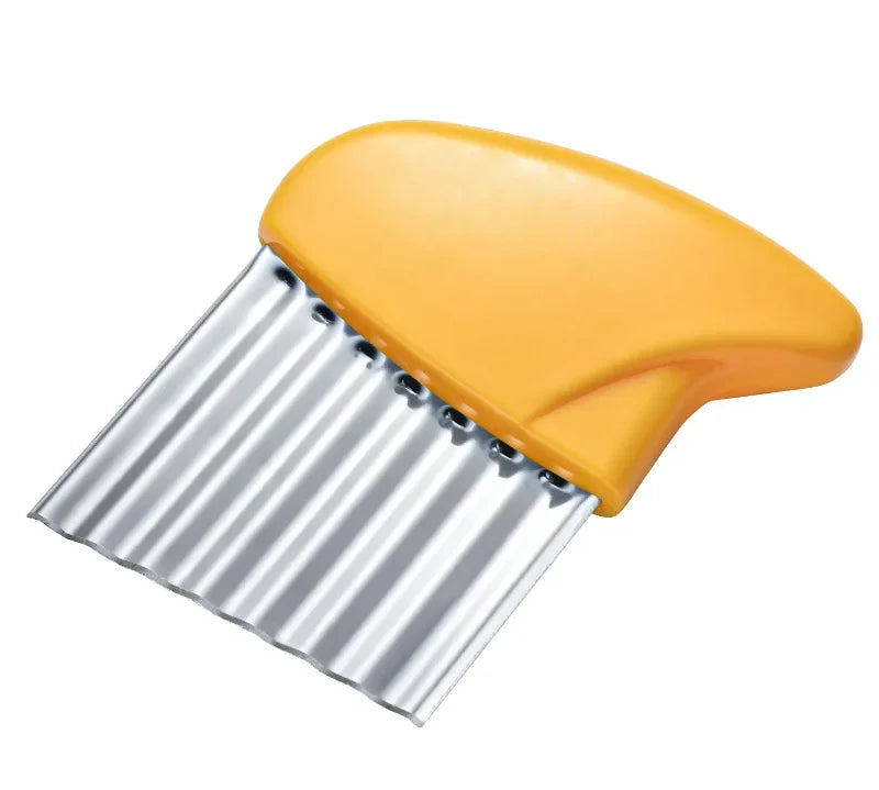Wave-Shaped Potato Slicer