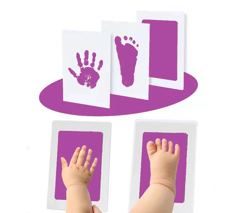 DIY Baby Handprint Kit Frame