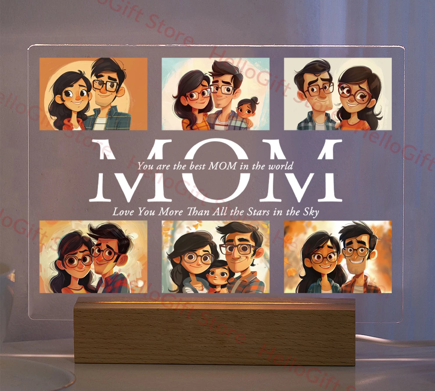 Custom 3D Acrylic Lamp