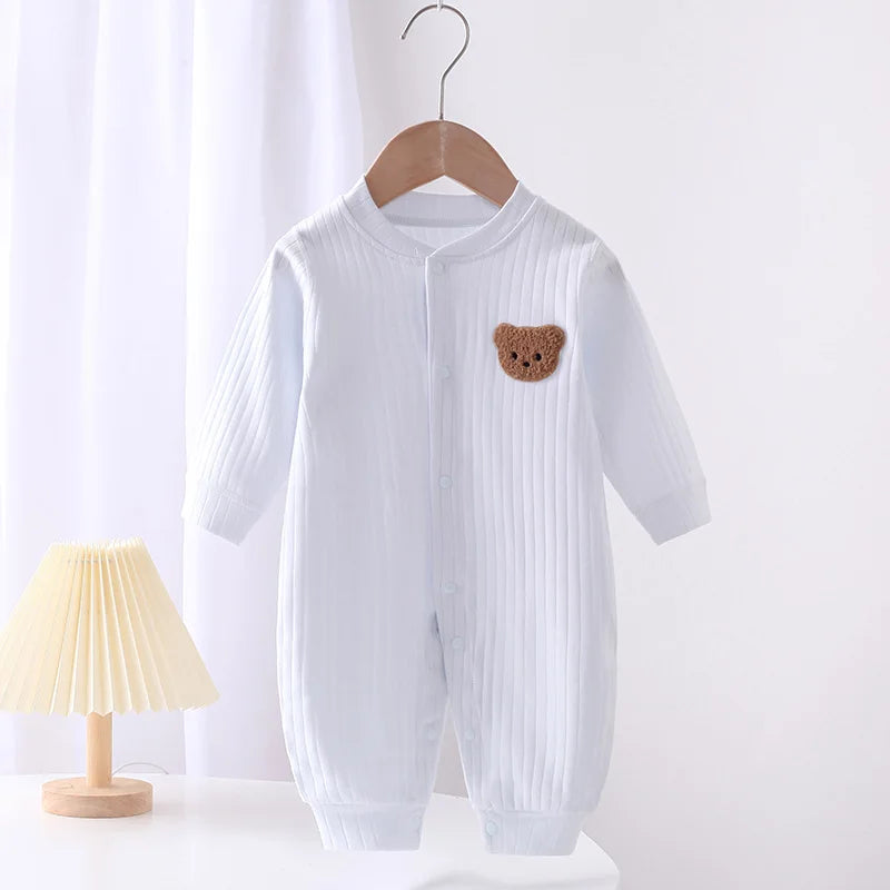 Cute baby romper for fall photos and play