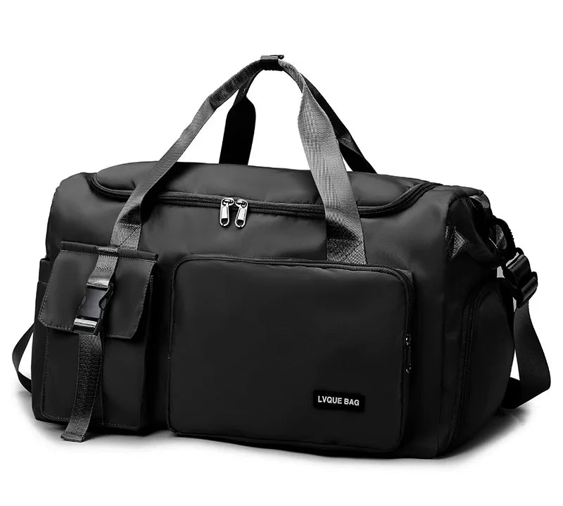 waterproof duffel bag with trolley sleeve