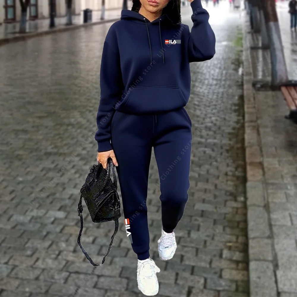 Women's Tracksuit Hoodies |2PCS Suit Winter Sports  Outfits