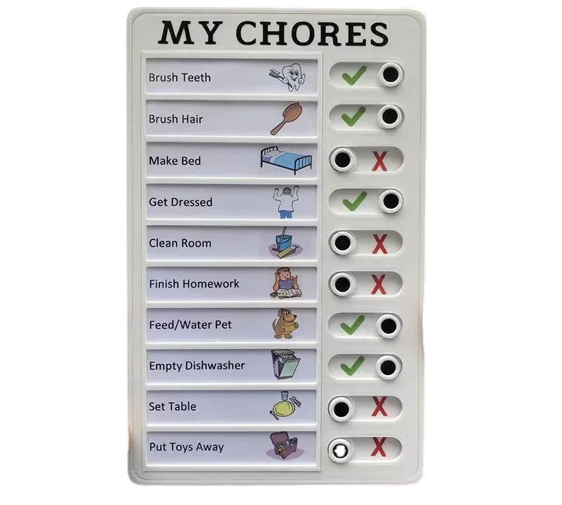 Self-Discipline Checklist Planner