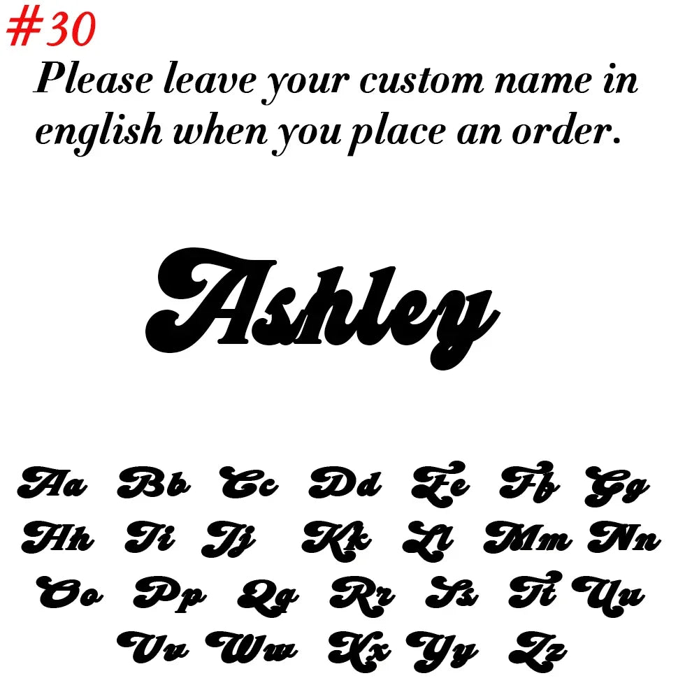 Custom Name Cufflinks