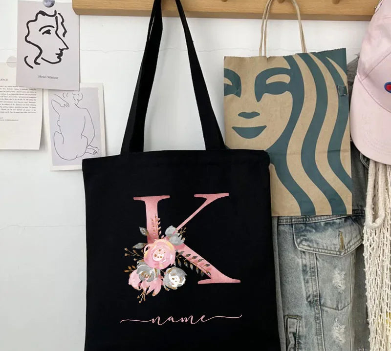 Personalized Canvas Tote Bag