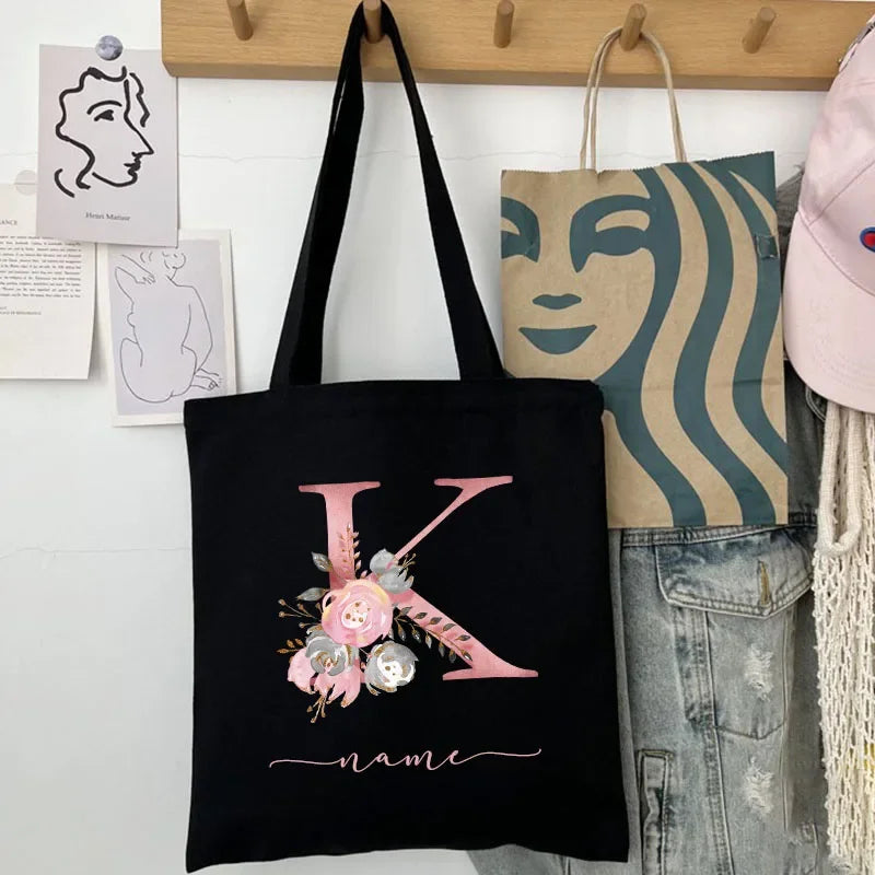 Personalized Canvas Tote Bag