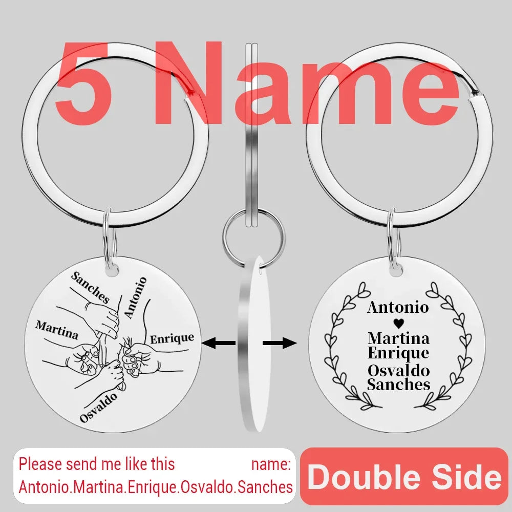 Personalized Love Keychain