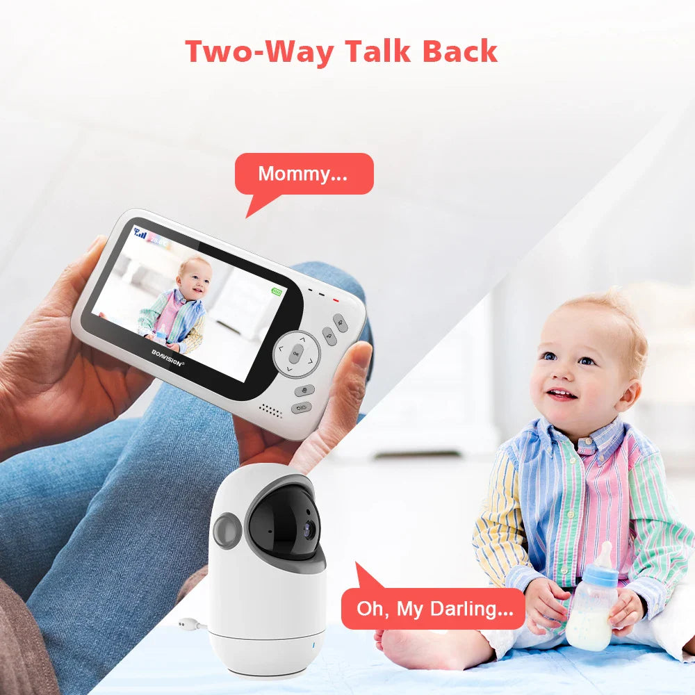 Compact VB801 video monitor for safe baby monitoring