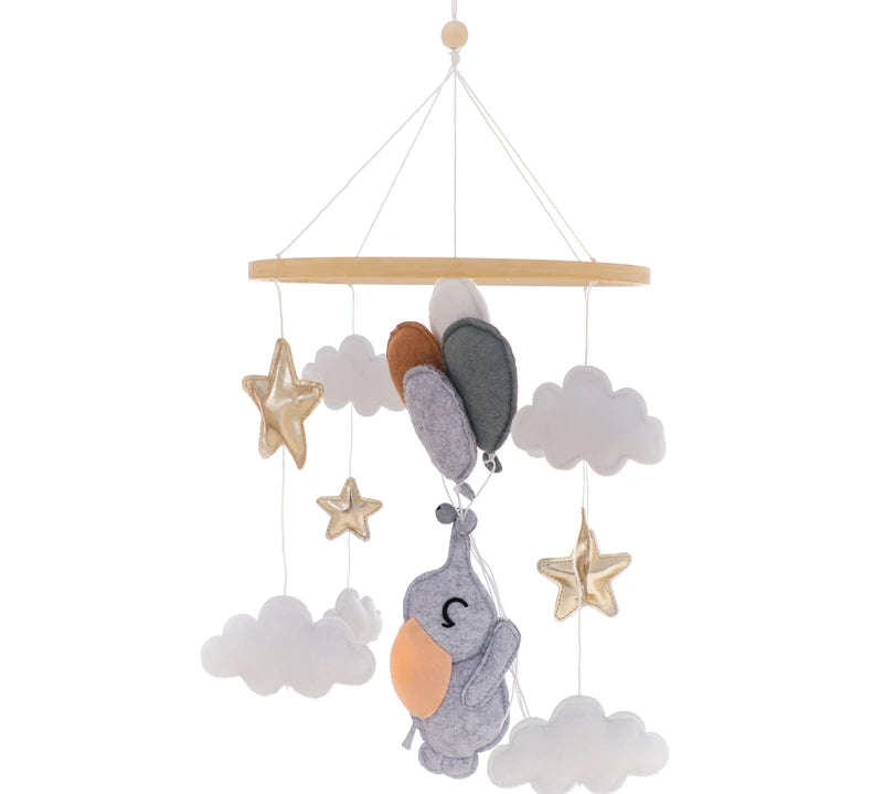 Wooden Crib Mobile Toy