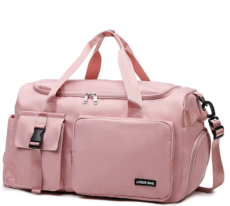 waterproof duffel bag with trolley sleeve