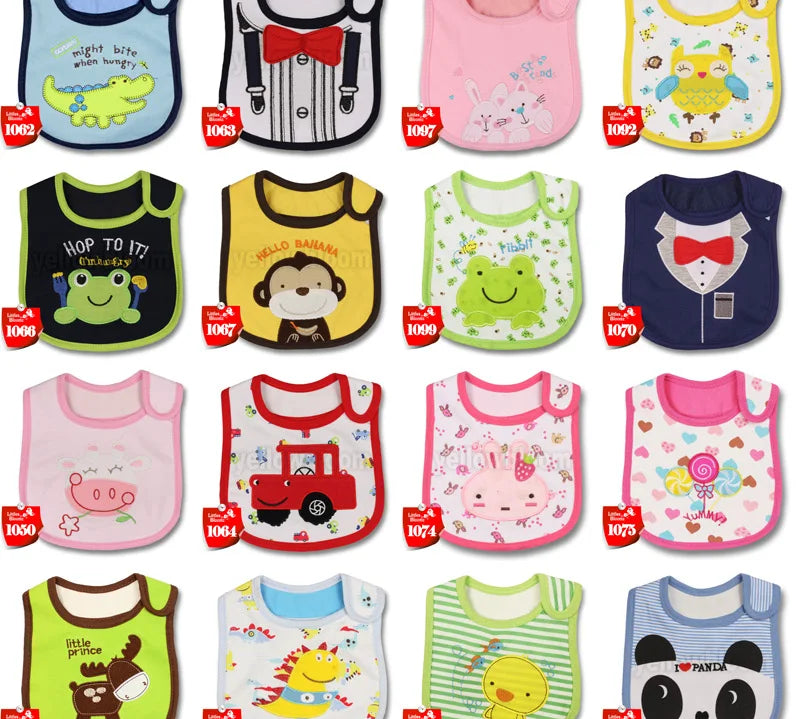 Washable and reusable Littles & Bloomz bibs