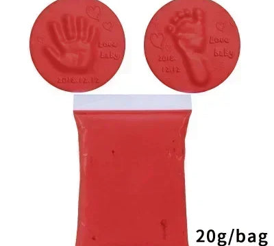 3D Baby Footprint Clay Kit