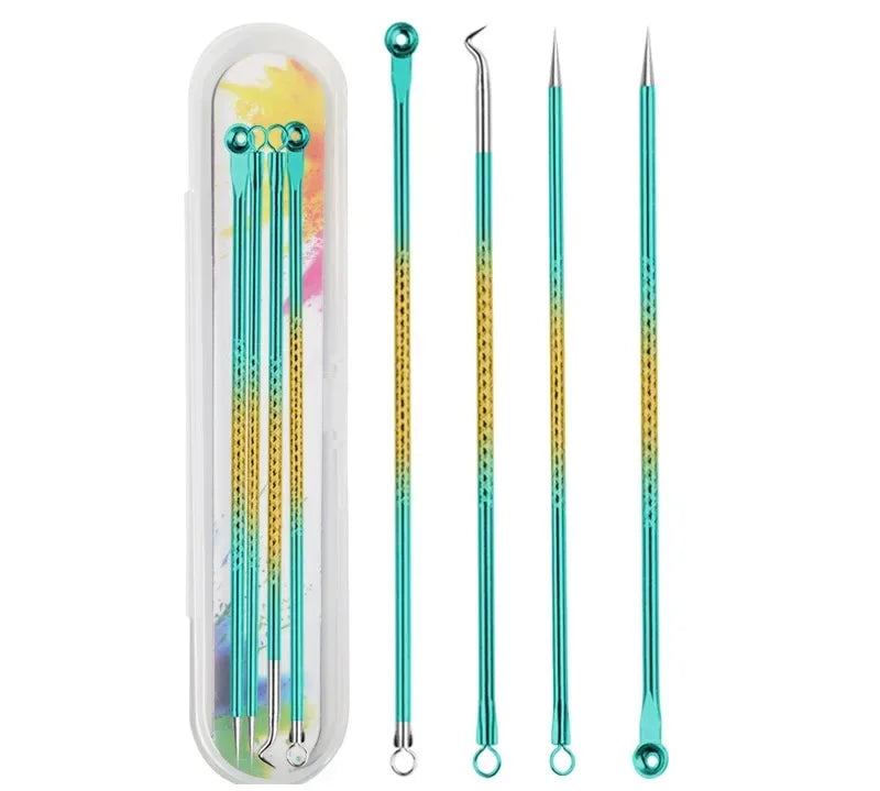 4PCS Acne Remover Tool Set