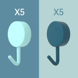 10PCS Self-Adhesive Wall Hooks