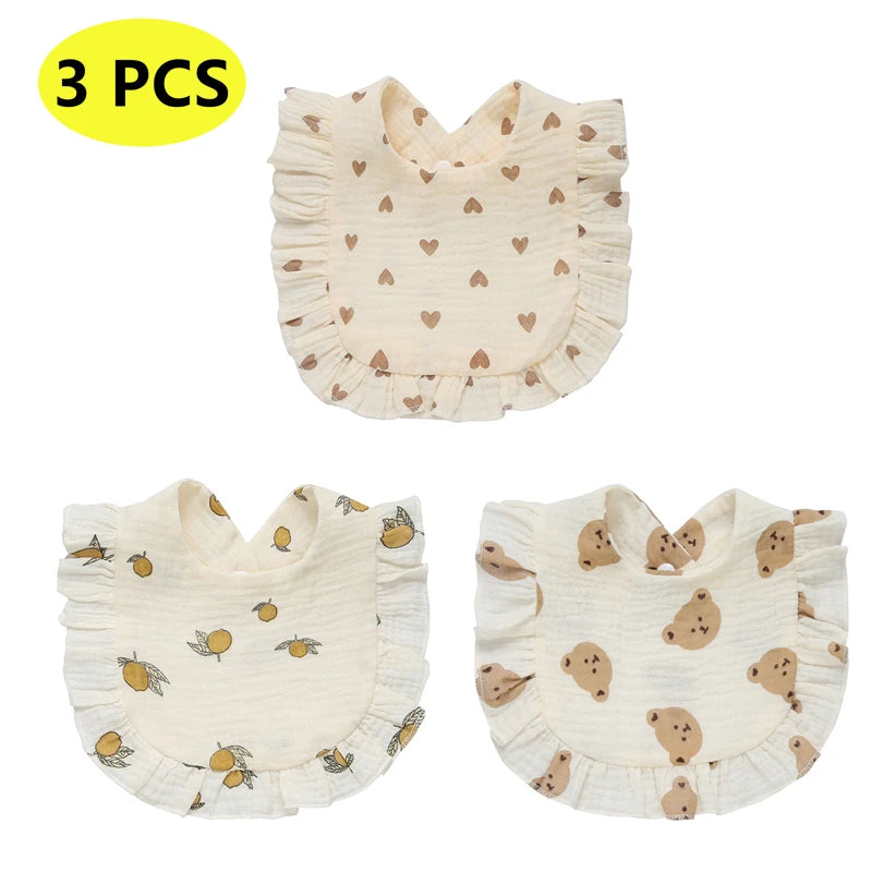 Newborn Floral Bibs