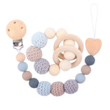 Crochet Baby Pacifier Clip