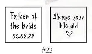 Custom Engraved Groom Cufflinks