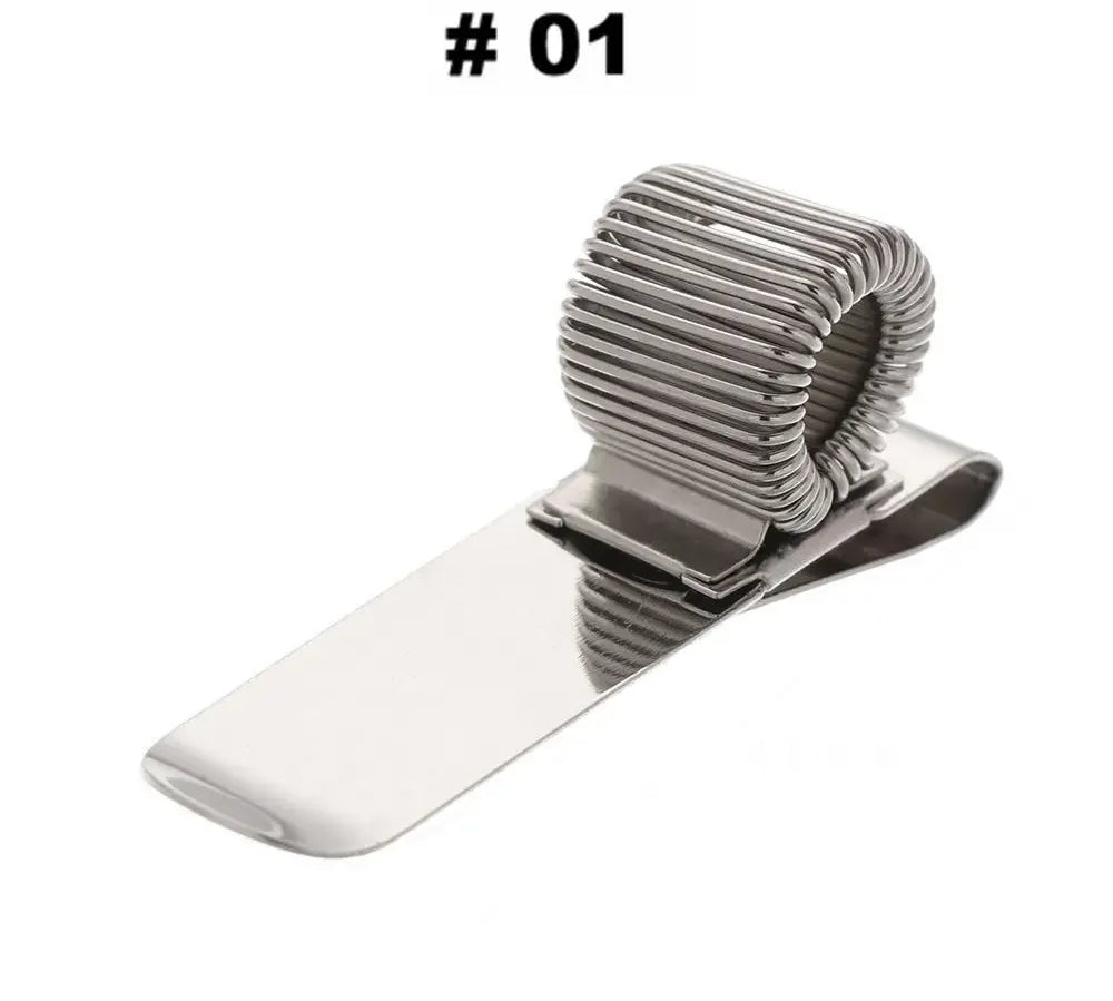 Metal Spring Pen Holder