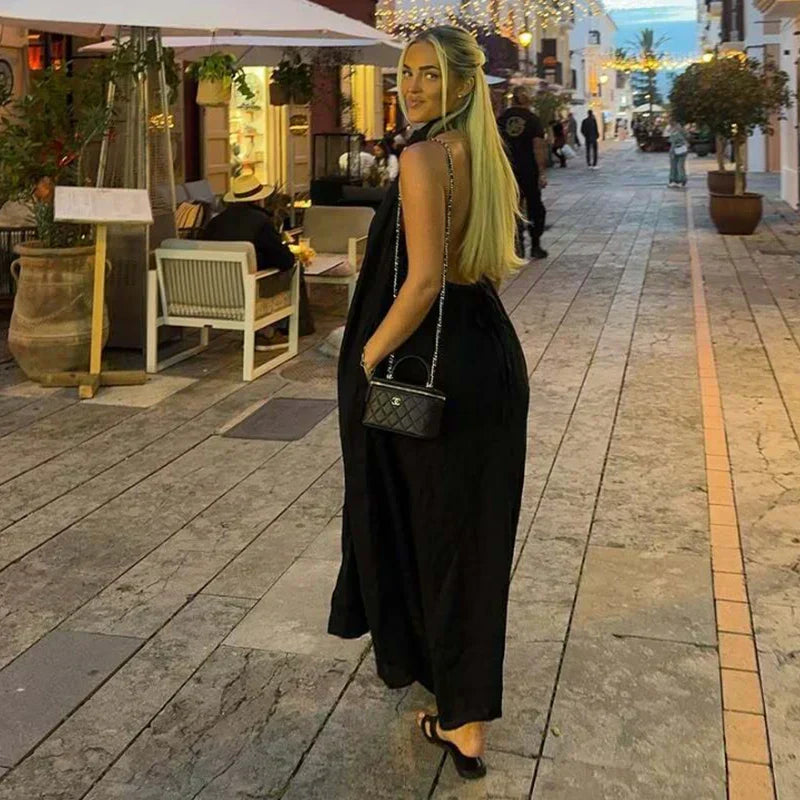 New Neck-Hanging Elegant Summer Women’s  2025 Dress