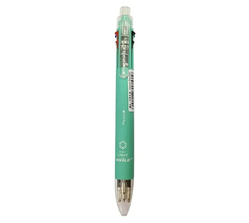 6-in-1 Multicolor Ballpoint Pen