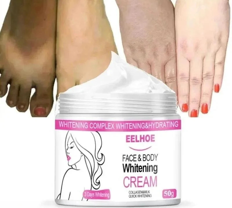 Melanin lightening cream to brighten and even skin tone