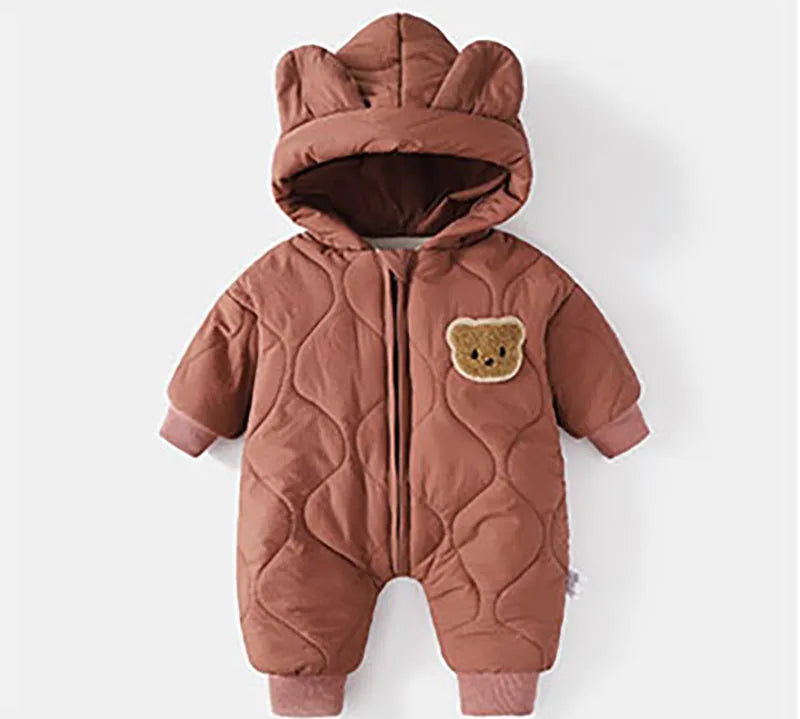 Winter Baby Bear Romper