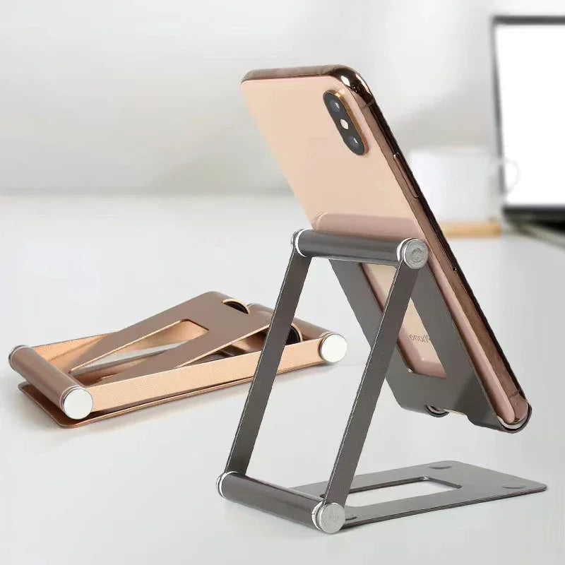 Sturdy adjustable phone and tablet stand