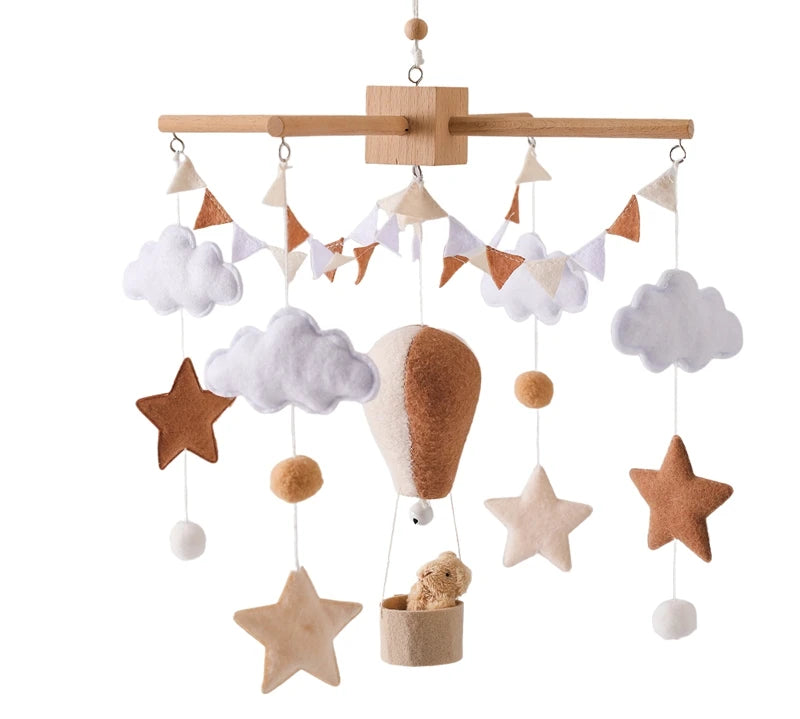 Wooden Crib Mobile Toy