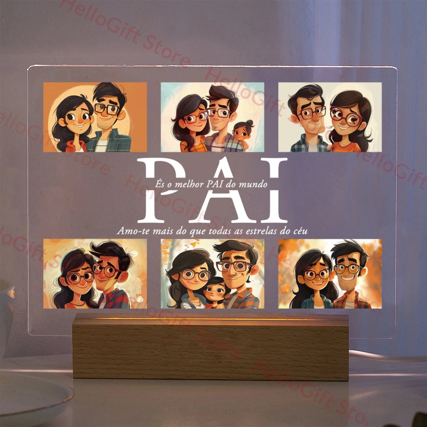 Custom 3D Acrylic Lamp