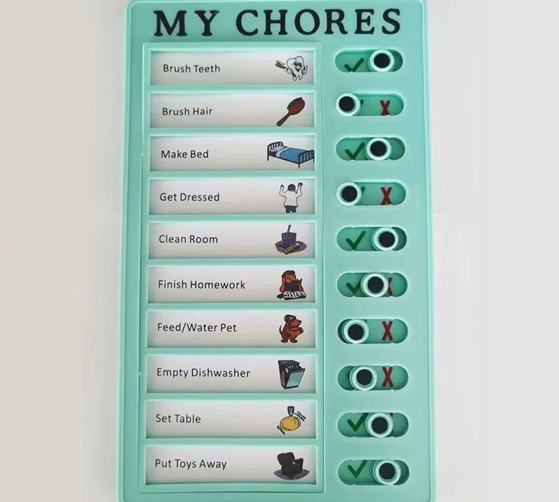Self-Discipline Checklist Planner